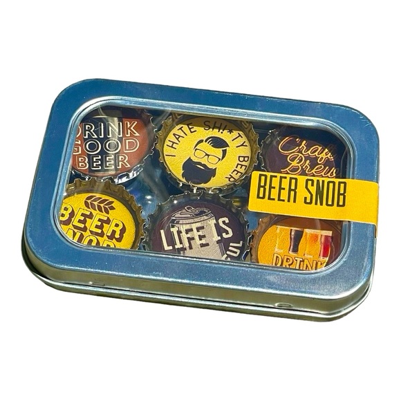 KATE’S Magnets: Beer Snob Bottle Cap Magnets - Picture 5 of 5